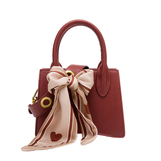 Red Handbag Wedding Bag Female Bride Bag Atmospheric One-shoulder Messenger Bag Female Bag