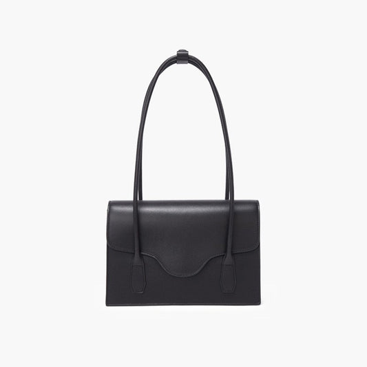 Wild Sense French Niche Bag Leather Retro Armpit Bag Single Shoulder Baguette Bag Portable Envelope Bag