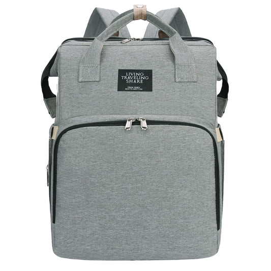 Portable folding crib mummy bag