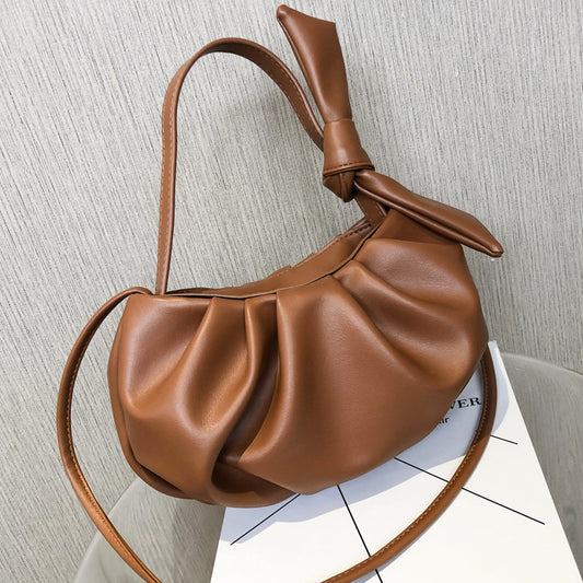 Cloud female fold handbag