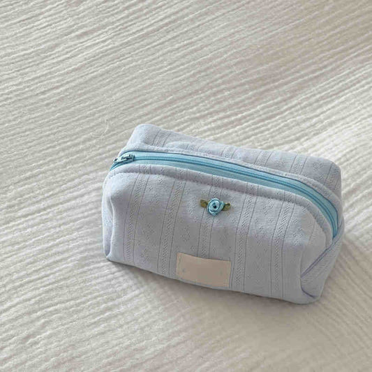 Bow Wash Bag Travel Portable Lipstick Storage