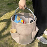 Hand Holding Foldable Storage Bathroom Wash Bag