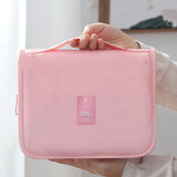 Small-size Cosmetic Bag Portable Korean Simple Girl Heart Wash Bag Large Capacity Men's Cosmetic Bag Hook Bag