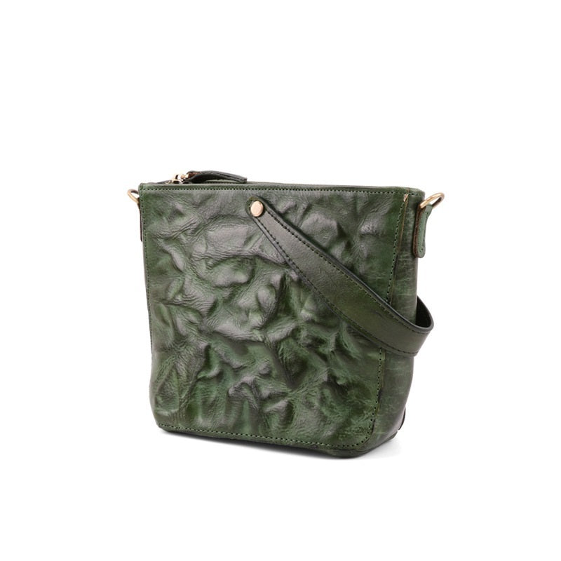 Vintage leather handbag