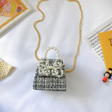 Pearl handbag children bag