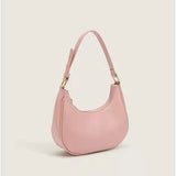 Trendy Shoulder Bag Popular Texture Crescent Moon