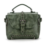 Vintage rivet handbag