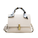 Scarf crossbody lady handbag