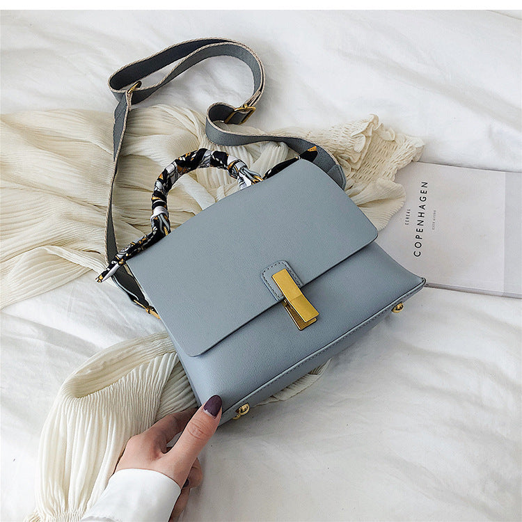 Scarf crossbody lady handbag