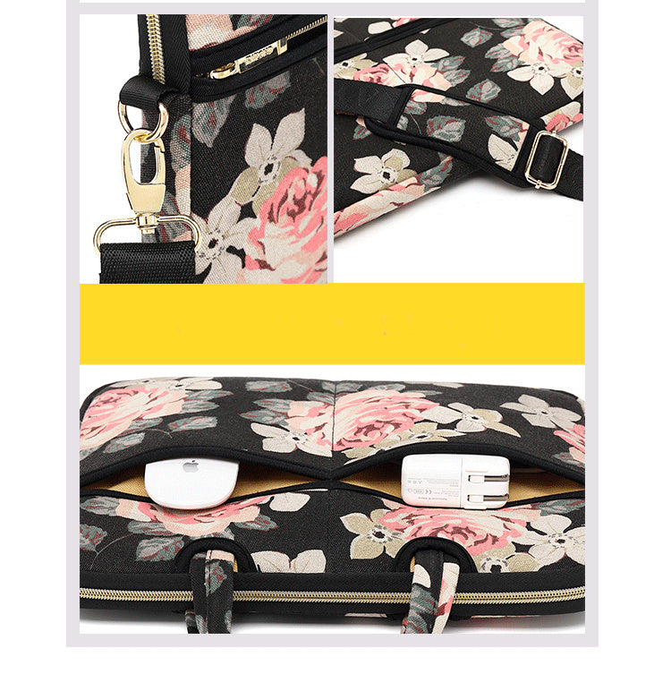 Printed computer bag