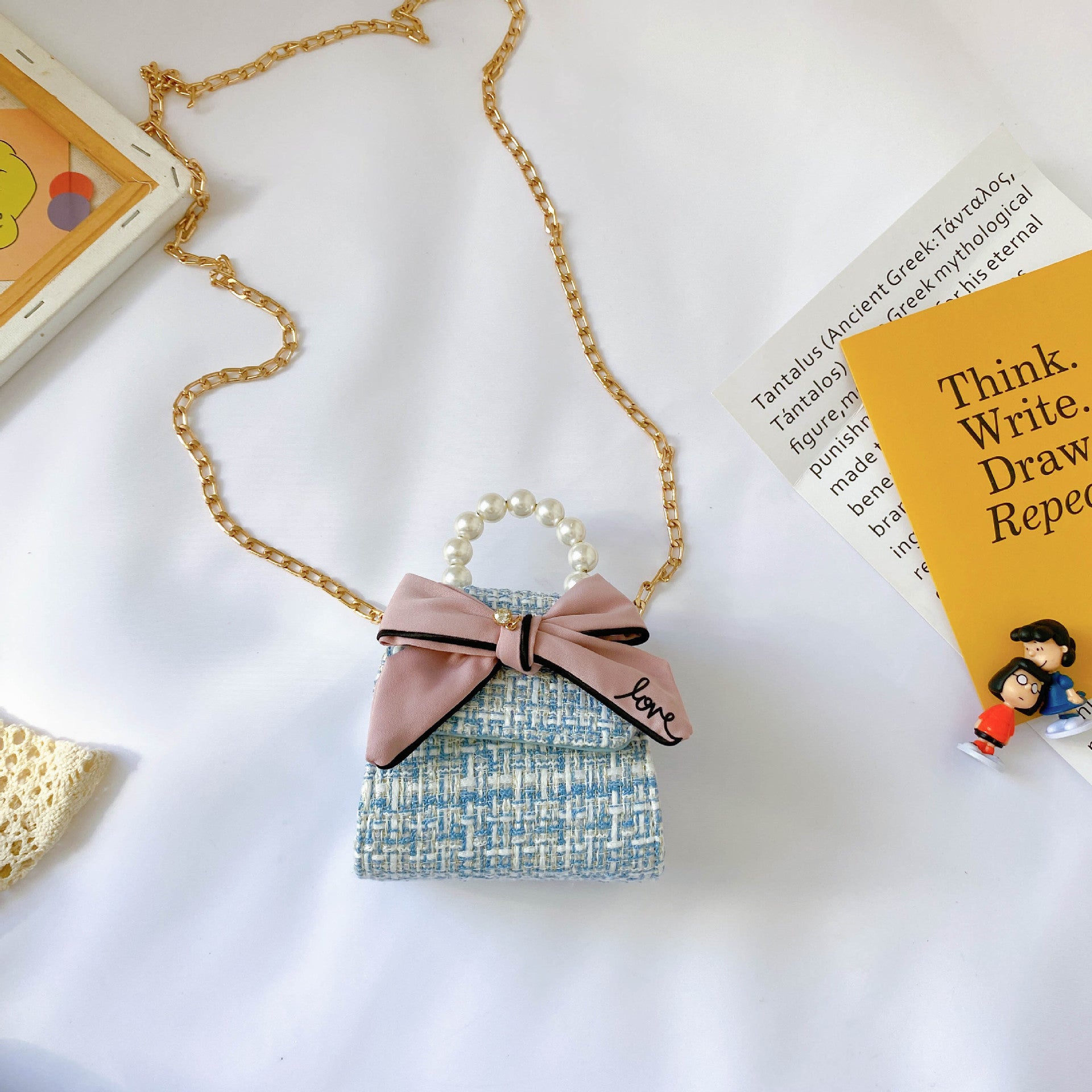 Pearl handbag children bag