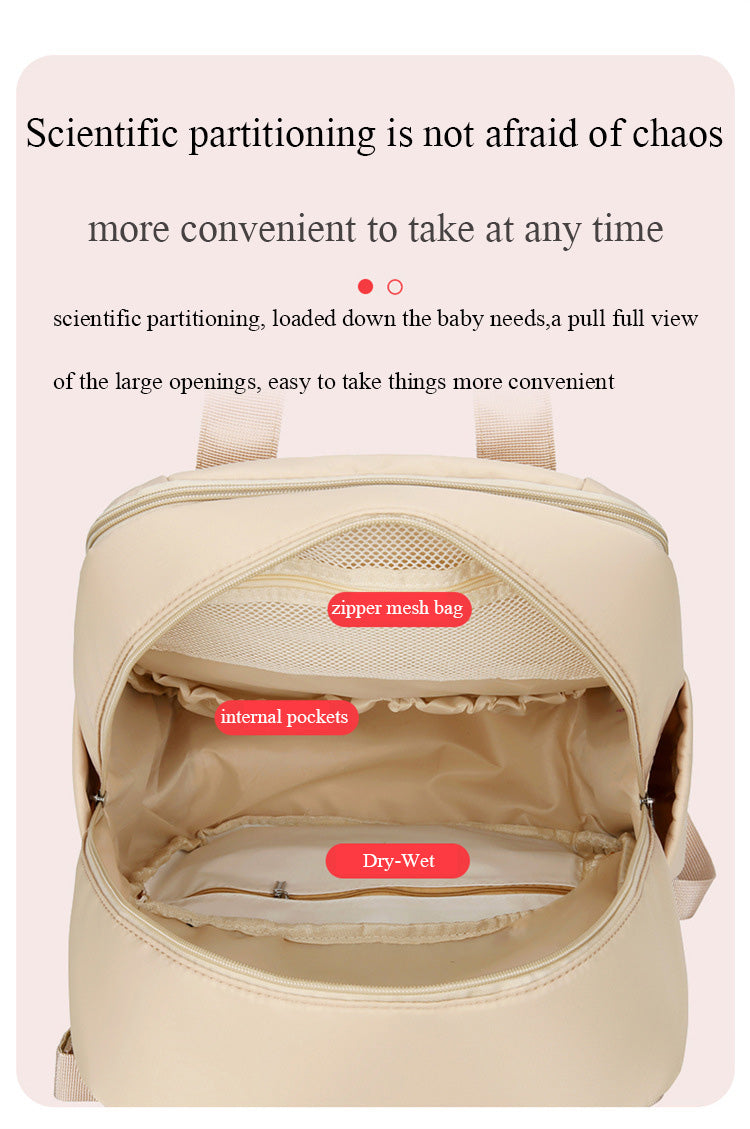 Multi-Pocket Waterproof Backpack – Versatile & Stylish Daily Bag