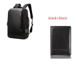 New business computer backpack travel waterproof men's backpack usb rechargeable backpack
