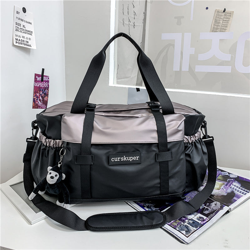 Large Capacity Travel Duffle Bag – Sporty, Stylish & Multi-Pocket Design