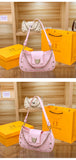 Fashion Colorful Shoulder Bags – Heart & Chain Design | Boutique Real Shots