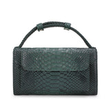 Snake print handbag