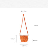 Vintage leather handbag