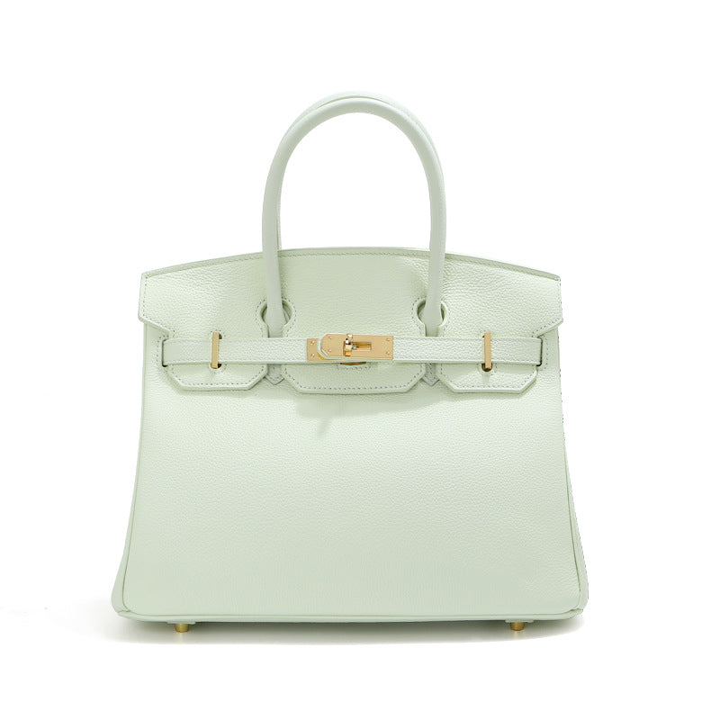 Premium Custom Color Tote Handbag – Inspired by Birkin Style (30+ Colors Available)