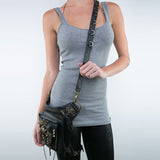 Steampunk Locomotive Bag Shoulder Messenger Bag Female Mobile Phone Waist Bag