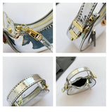 Mini Glossy Shoulder Bag – Y2K Style Patent Leather Purse