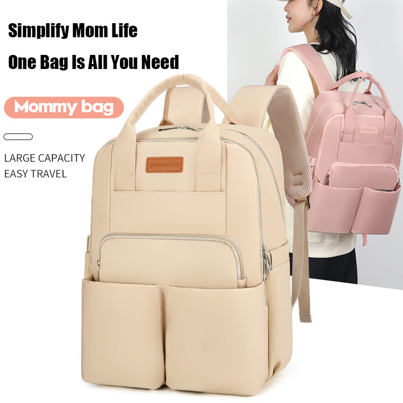 Multi-Pocket Waterproof Backpack – Versatile & Stylish Daily Bag