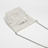 Fashionable pearl handbag