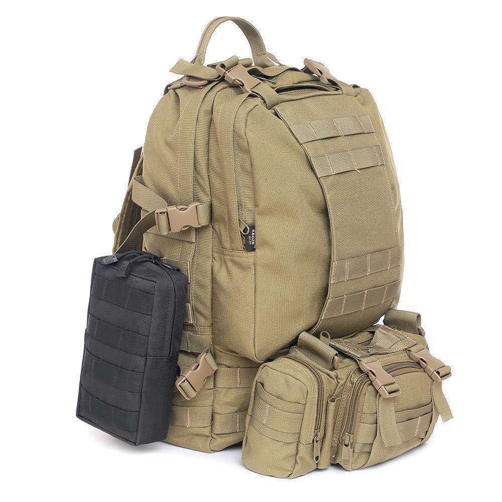 Multifunctional Outdoor Waist Bag Wear Belt Tactical Riding Waist Bag
