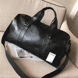 Poor Travel Bag Waterproof PU Shoulder Bag Large Capacity Sports Bag