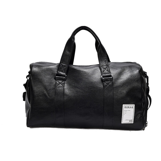 Poor Travel Bag Waterproof PU Shoulder Bag Large Capacity Sports Bag