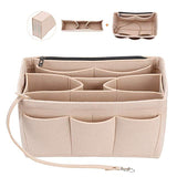 Cross-Border Felt Cosmetic Bag Multi-Function Large-Capacity Bag Middle Bag Travel Wash Felt Storage Bag