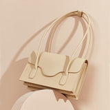 Wild Sense French Niche Bag Leather Retro Armpit Bag Single Shoulder Baguette Bag Portable Envelope Bag