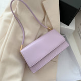 Fashion Shoulder Bag Korean Style Underarm Bag Baguette Bag