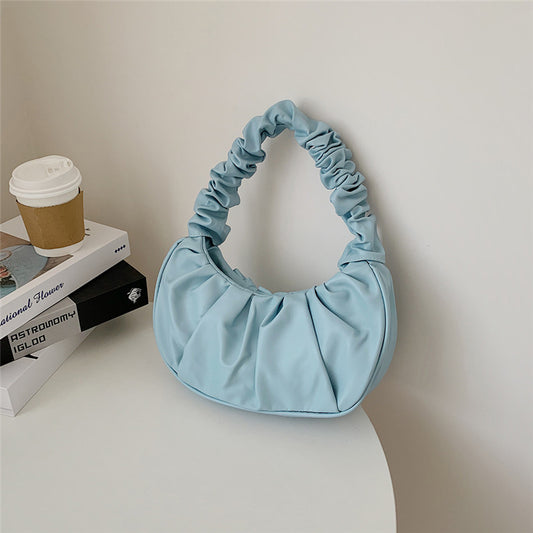 Super Fire Small Bag Cloud Bag Fold Crossbody Underarm Bag