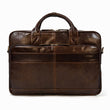 Cowhide Shoulder Messenger Bag Computer Bag Commuter Bag