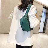 Shoulder bag wild fashion chest bag girl waist bag