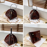 Triangle Bag Chain Zongzi Bag