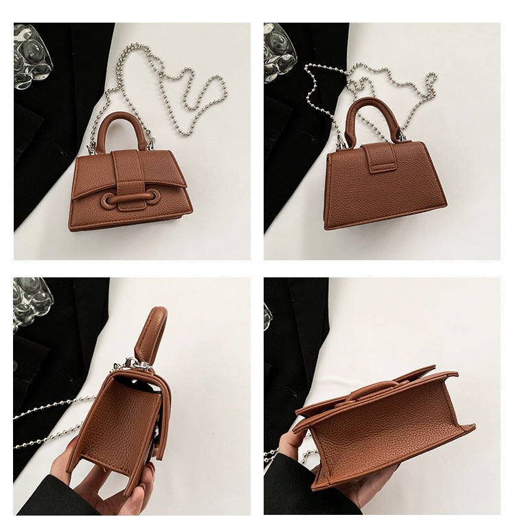 Mini Colorful Geometric Top Handle Bag – Cute Street Style Crossbody