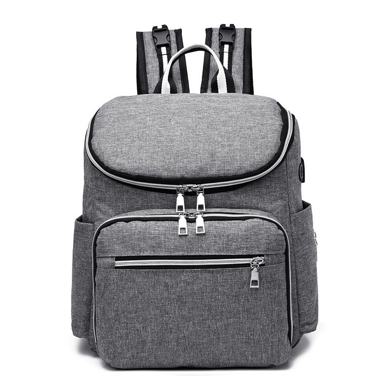 Zip Solid Color Mummy Bag