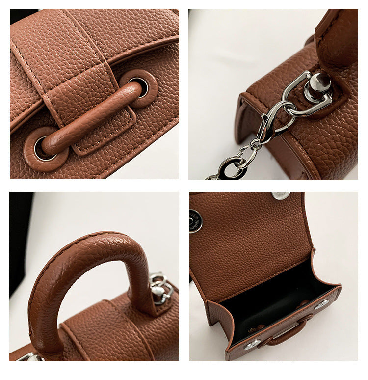 Mini Colorful Geometric Top Handle Bag – Cute Street Style Crossbody