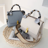 Scarf crossbody lady handbag