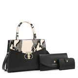 Croc-Pattern Top Handle Bag – Retro, Elegant & Statement-Making