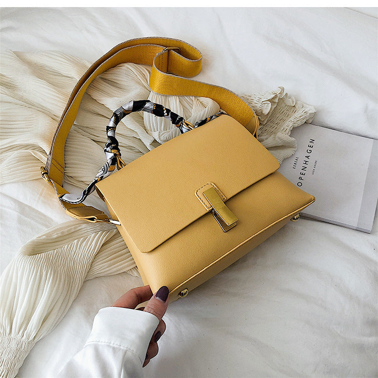 Scarf crossbody lady handbag