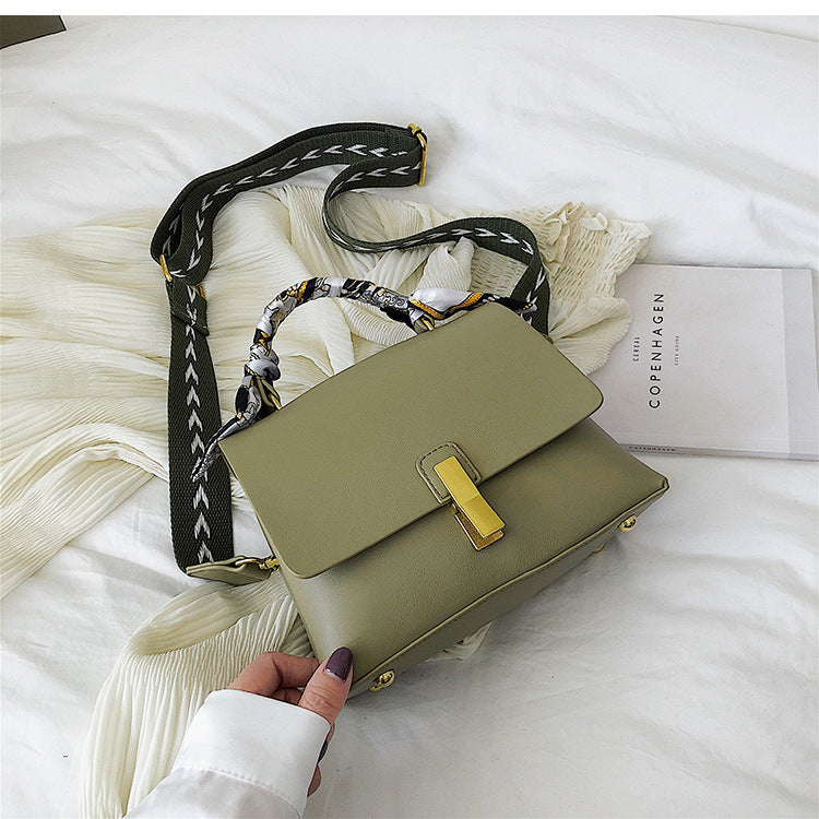 Scarf crossbody lady handbag