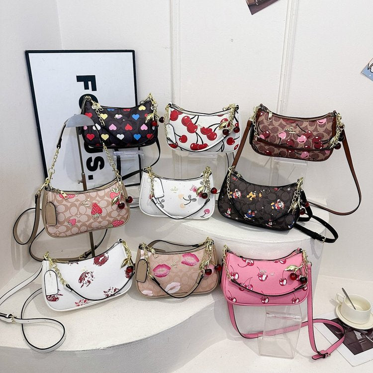 Playful Printed Shoulder Bags – Trendy & Colorful Designs