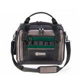 Heavy-Duty Double-Opening Tool Bag – Multi-Pocket Hardware Organizer
