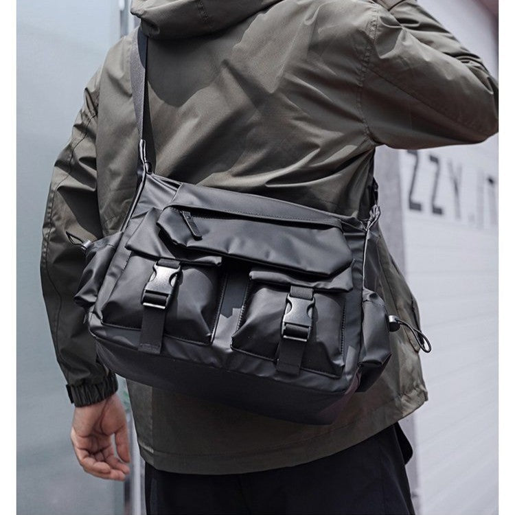 Urban Tactical Crossbody Bag – Waterproof, Multi-Pocket Utility Satchel