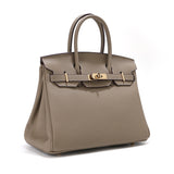 Premium Custom Color Tote Handbag – Inspired by Birkin Style (30+ Colors Available)