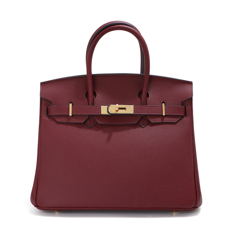 Premium Custom Color Tote Handbag – Inspired by Birkin Style (30+ Colors Available)