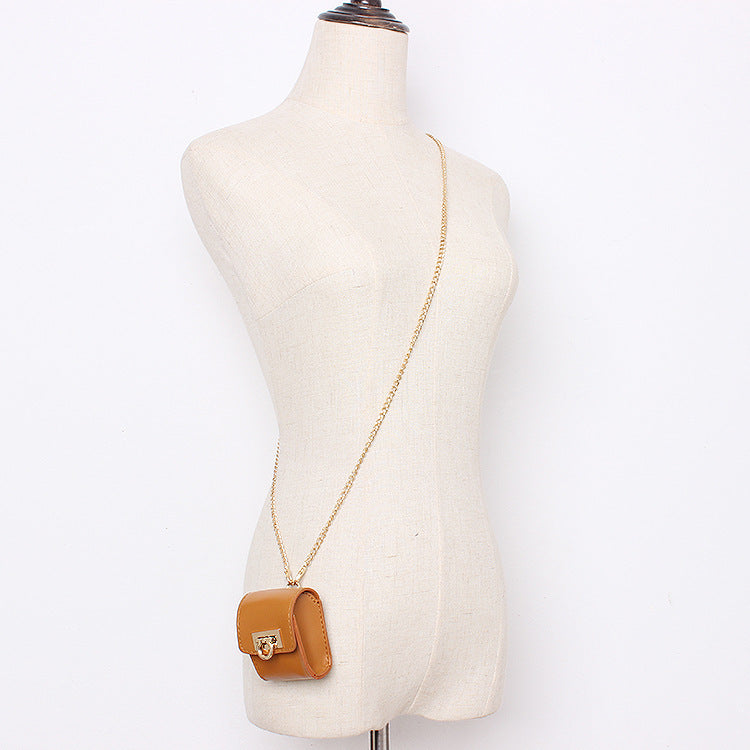 Small Bag Waist Bag Belt Women's Chain Necklace Decorative Bag