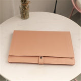 Portable pu computer bag